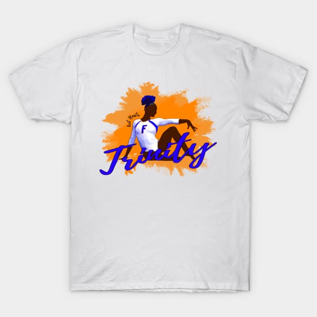 Trinity Thomas Silhouette Art T-Shirt by Art Nastix Designs